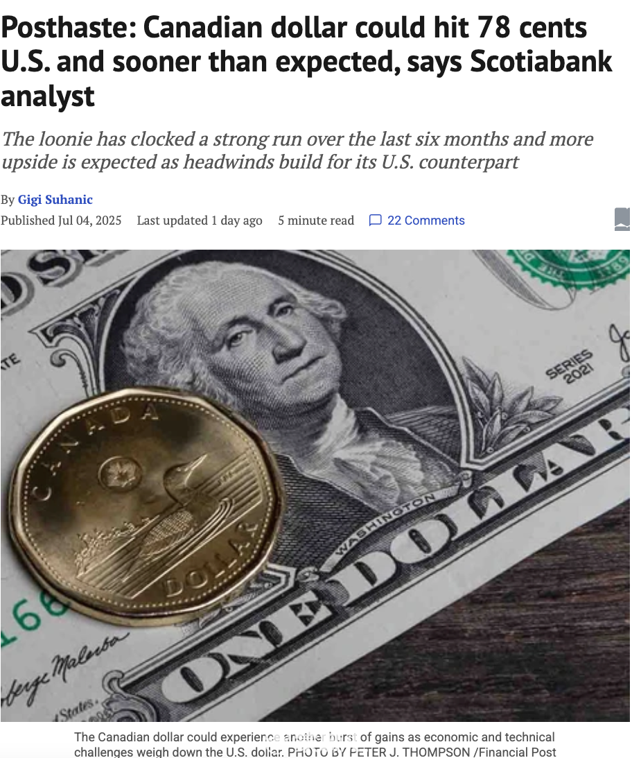 上任1个月，卡尼花钱比特鲁多还凶！加元大幅飙升，创今年新高！丰业银行：年底将涨至78美分本地热闻_蒙特利尔垂直频道_蒙城汇-